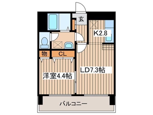 グランデフィラⅡの物件間取画像